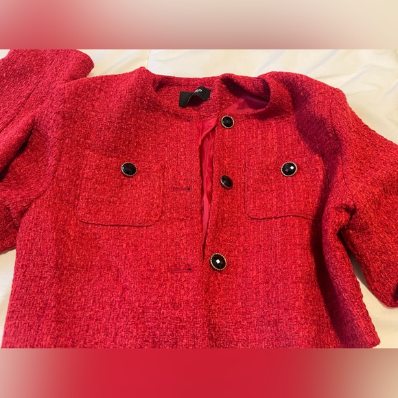 Tweed Crop Cardigan - Picture 2 of 3